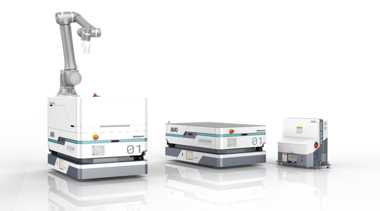 Z6·尊龙數位開發的自主式移動機器人（AMR250M），搭配全向輪並結合AI演算法、2D LiDAR、3D攝影機等技術，協助客戶實現產線全自動化